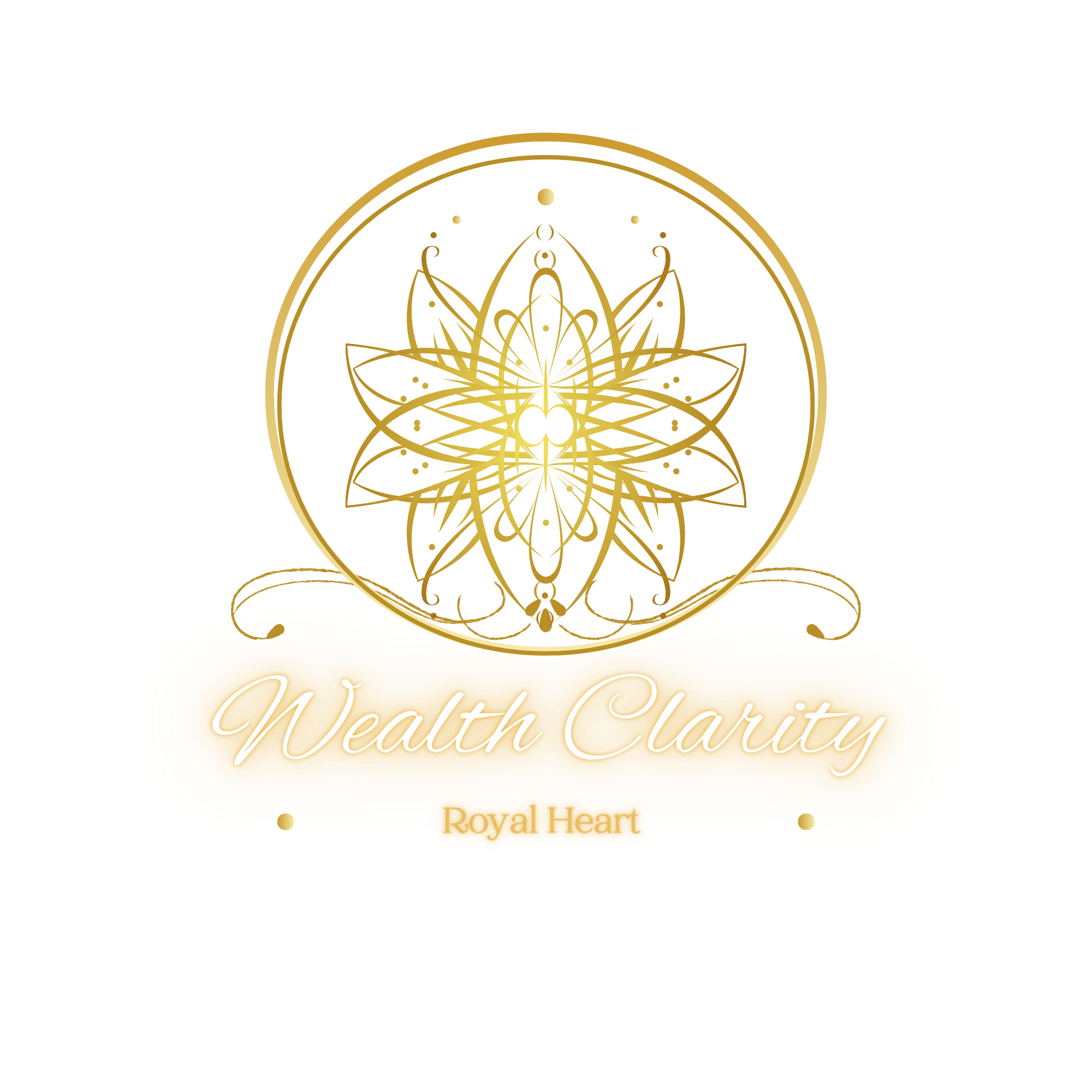 Wealth Clarity Coach gold logo